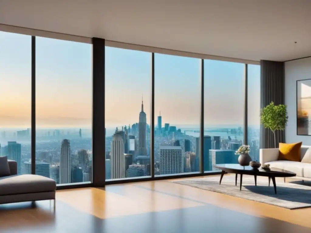 Penthouse moderno con vista panorámica a la ciudad Apartamento penthouse moderno y lujoso con vista panorámica a la ciudad, perfecto para maximizar beneficios con flipping inmobiliario