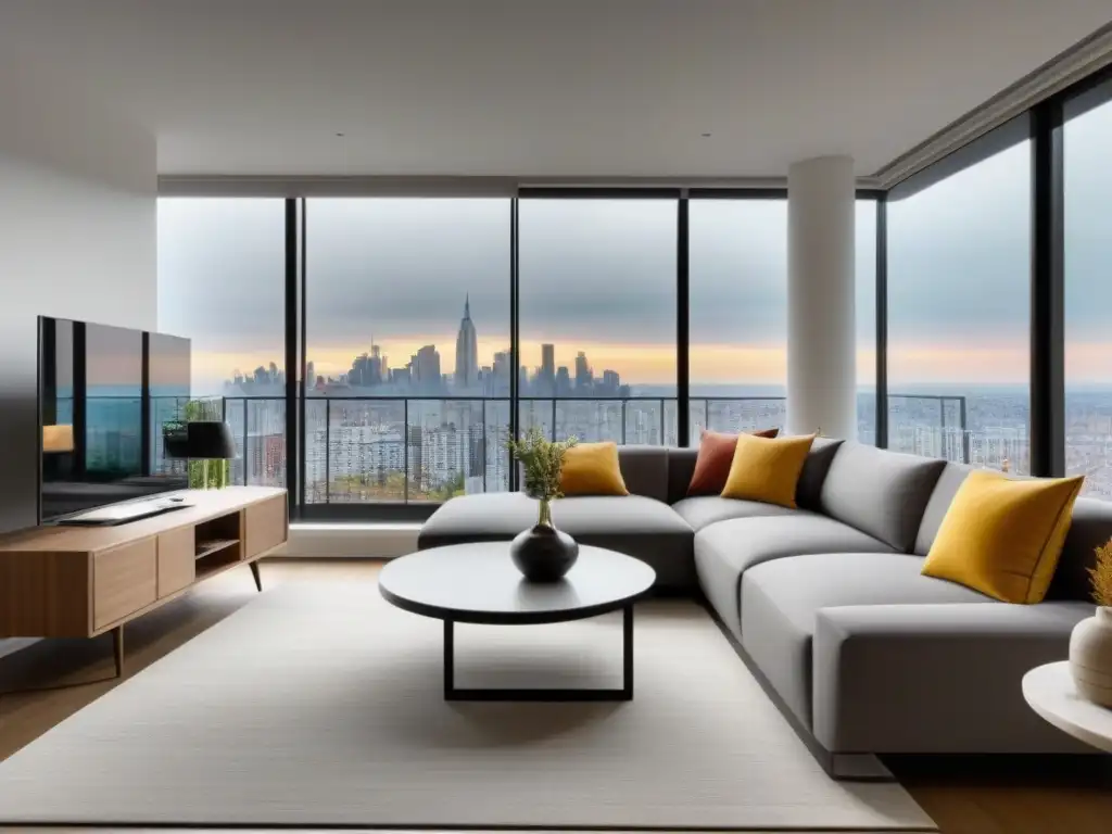 Renovación urbana de lujo: Apartamento moderno con vistas a la ciudad Un apartamento urbano renovado con diseño moderno y minimalista, ideal para inversión a corto plazo