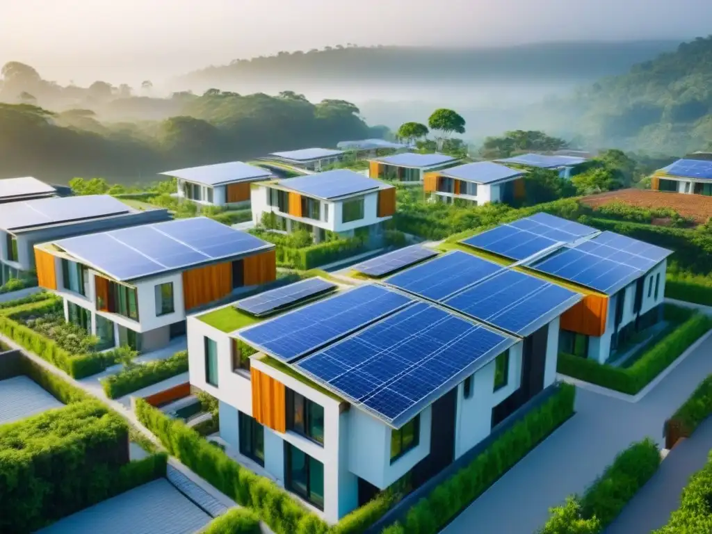 Desarrollo sostenible: armonía entre naturaleza y arquitectura Armonía entre naturaleza y arquitectura en viviendas sostenibles financiamiento inmobiliario