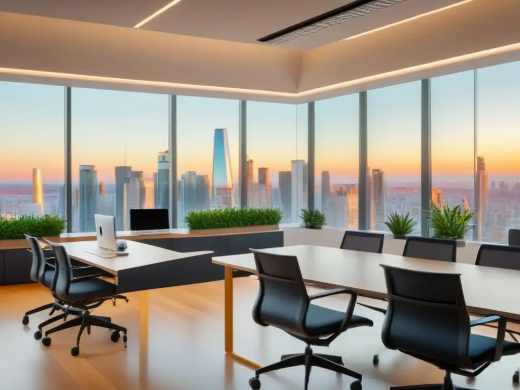 Un aula moderna y sofisticada con certificación financiamiento inmobiliario especializada