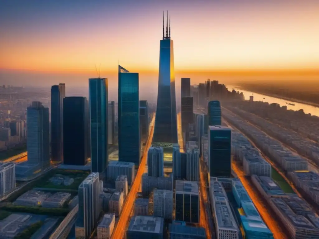 Metrópolis en crepúsculo: dinamismo y modernidad urbana Una ciudad vibrante con impacto en economía regional y mercado inmobiliario