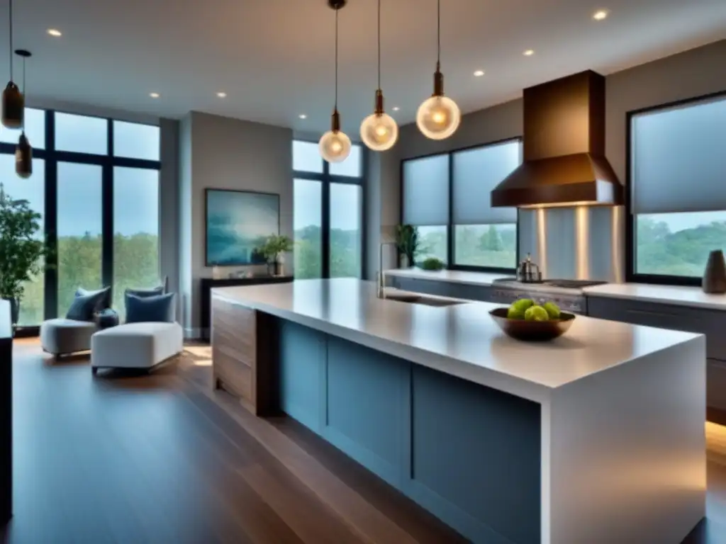 Cocina de lujo en propiedad renovada: diseño elegante y rentable Cocina moderna de lujo en propiedad recién renovada, ideal para flipping propiedades para inversores