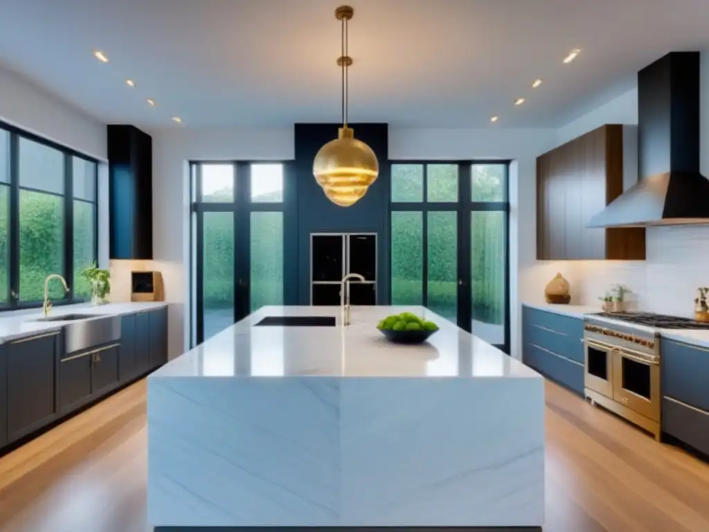 Espectacular cocina moderna con estilo y luz natural Una cocina moderna renovada con éxito financiamiento renovaciones inmobiliarias, elegante y luminosa, con acabados de alta calidad