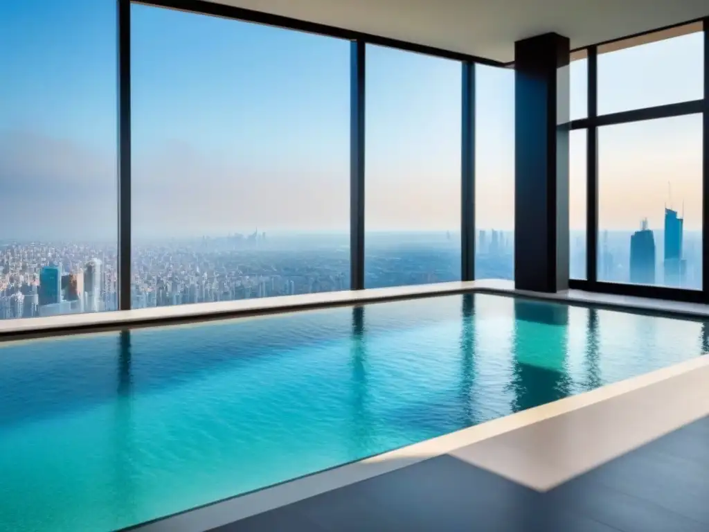 Condominio de lujo con vistas panorámicas y exclusivas amenidades Condominio de lujo con diseño moderno y vistas panorámicas de la ciudad, ideal para SEO para inmobiliarias de lujo