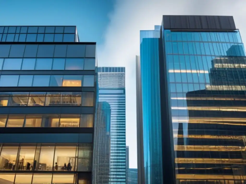 Contraste REIT vs Contraste entre eficiencia de REITs y tradición de propiedades comerciales