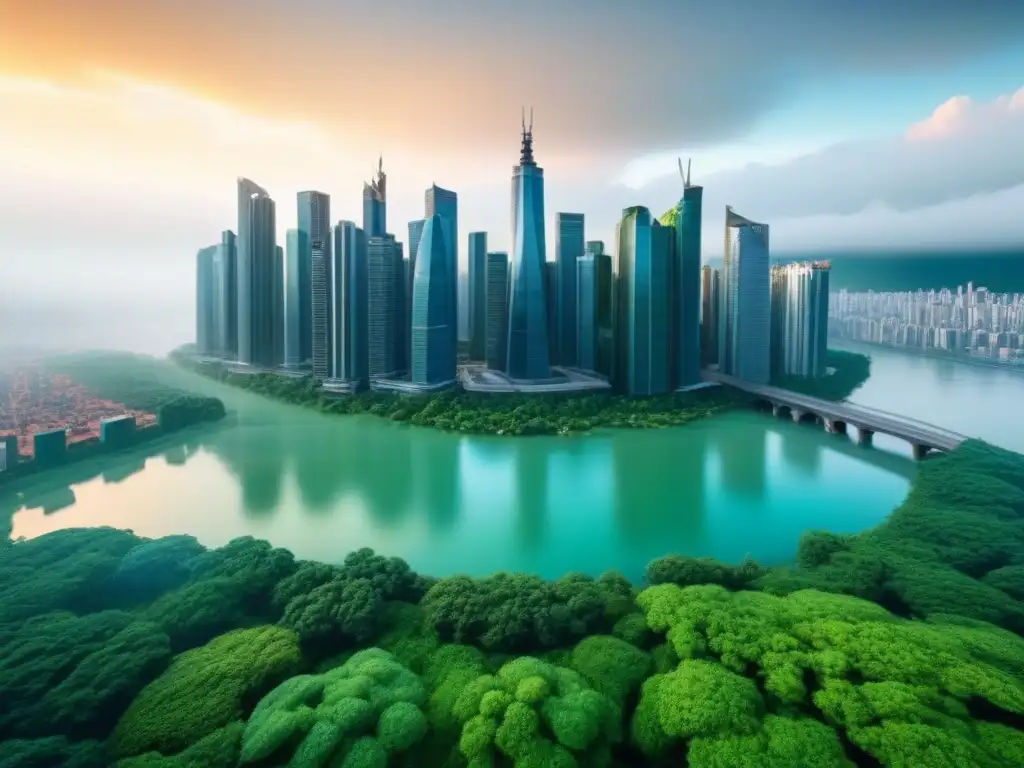 Contraste urbano-natural: crecimiento vs Contraste entre impacto del crecimiento urbano en el mercado inmobiliario y la armonía natural