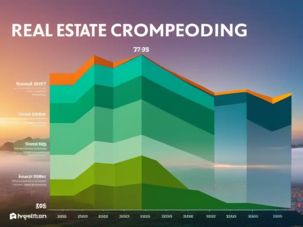 Infografía: Crecimiento del crowdfunding inmobiliario en Latinoamérica Detallada infografía de crowdfunding inmobiliario en América Latina con gráficos coloridos y datos de crecimiento