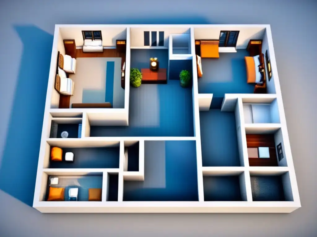 Planos arquitectónicos de mansión de lujo: diseño moderno y detallado Detallado plano arquitectónico de una lujosa mansión, representando el financiamiento préstamo inmobiliario lujo con elegancia y exclusividad