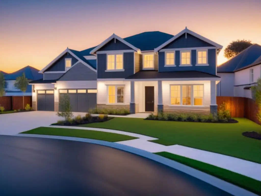 Planos arquitectónicos innovadores para desarrolladores inmobiliarios Diseño innovador y sostenible de desarrollo residencial destacando beneficios de hipotecas privadas para constructores