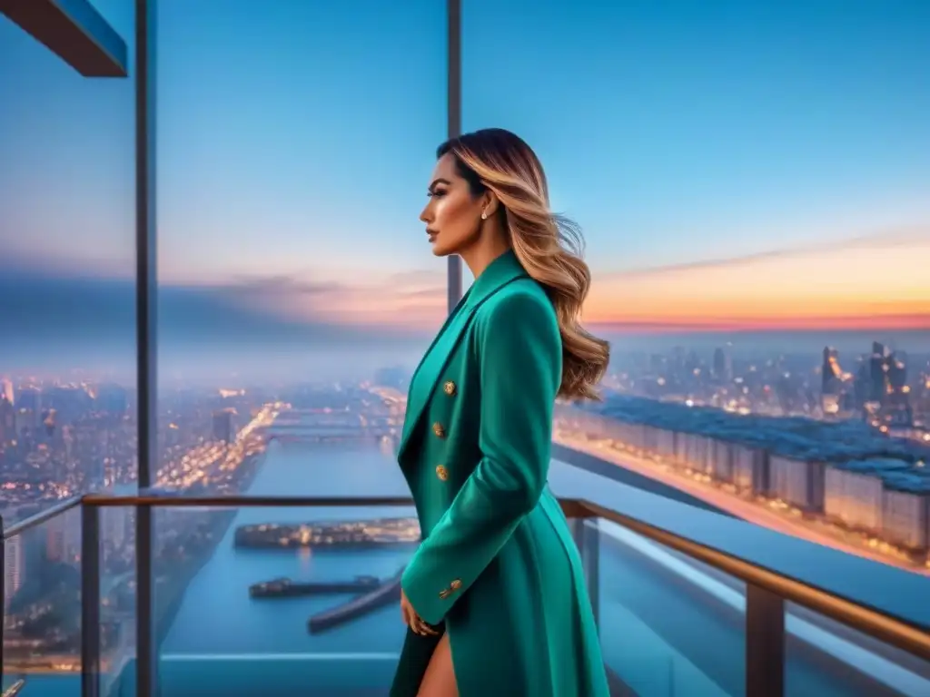 Vistas urbanas: Edificio de lujo con ventanales mirando la ciudad moderna Edificio de apartamentos de lujo con ventanales de piso a techo que reflejan el dinámico paisaje urbano