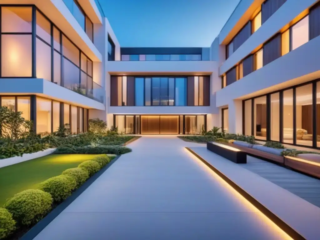 Edificio residencial inclusivo y futurista con tecnología avanzada Edificio residencial inclusivo con tecnología avanzada y diseño futurista, ideal para Préstamos inmobiliarios para discapacitados