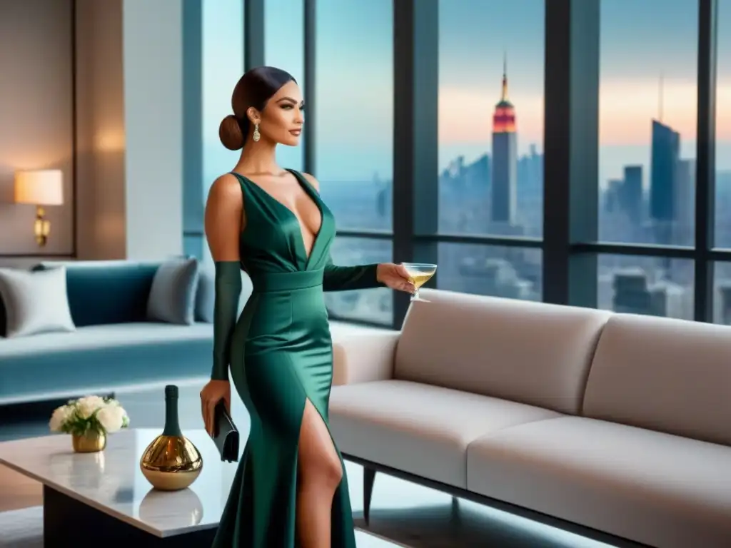 Exclusivo evento en mansión moderna con vista de ciudad Elegante evento de puertas abiertas en una lujosa mansión contemporánea con vista a la ciudad