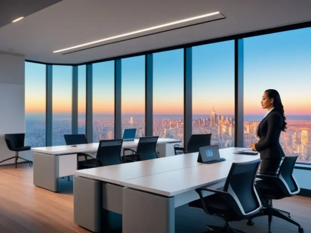 Escenario lujoso de aulas para los mejores cursos financiamiento inmobiliario