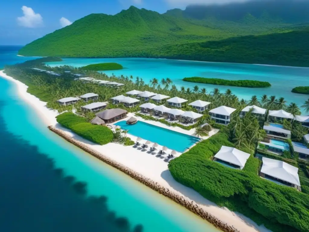 Resort de lujo: oasis exclusivo en playa paradisíaca Exclusivo resort de lujo en la playa, ideal para invertir en las mejores ubicaciones para invertir