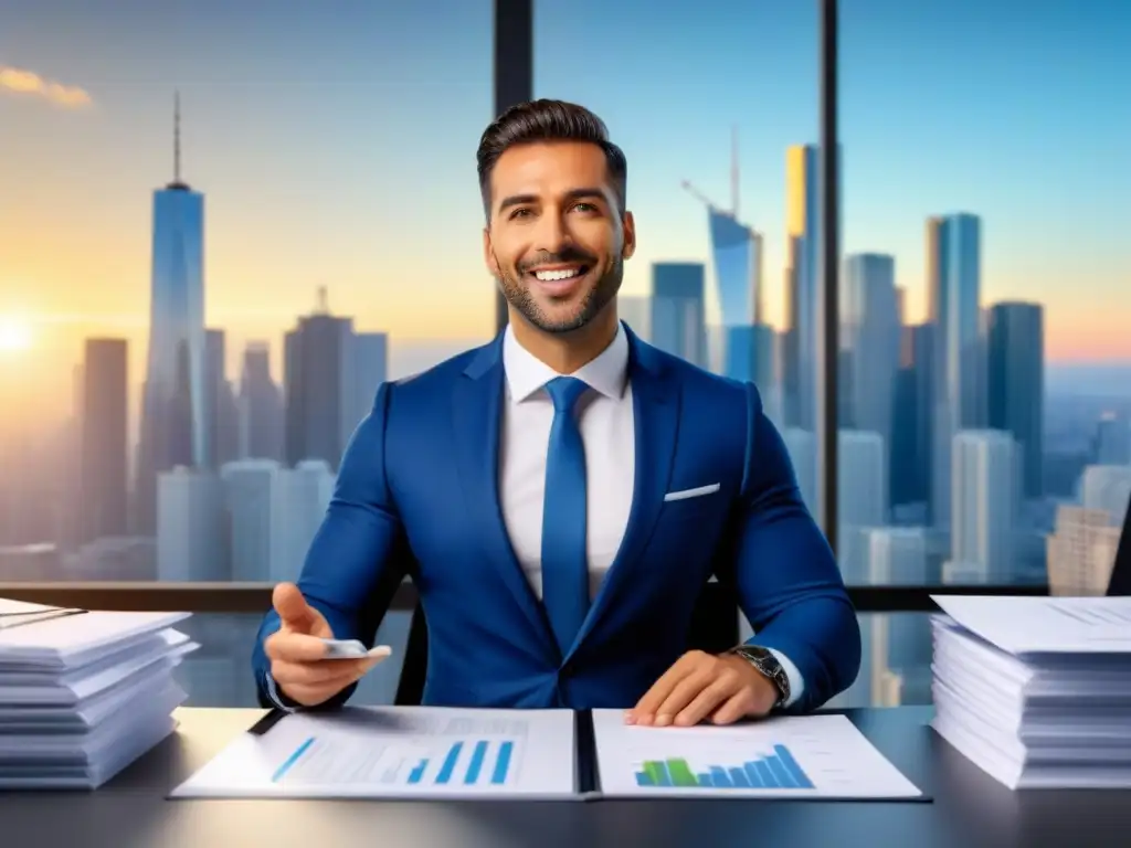 Transformación financiera: Antes y Después de cursos inmobiliarios Transformación de éxito: antes, confusión y papeleo; después, confianza y modernidad
