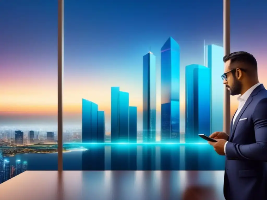Inversores colaborando en plataforma digital para crowdfunding inmobiliario Un grupo diverso de inversores colabora en una plataforma digital para crowdfunding inmobiliario, mostrando las ventajas económicas