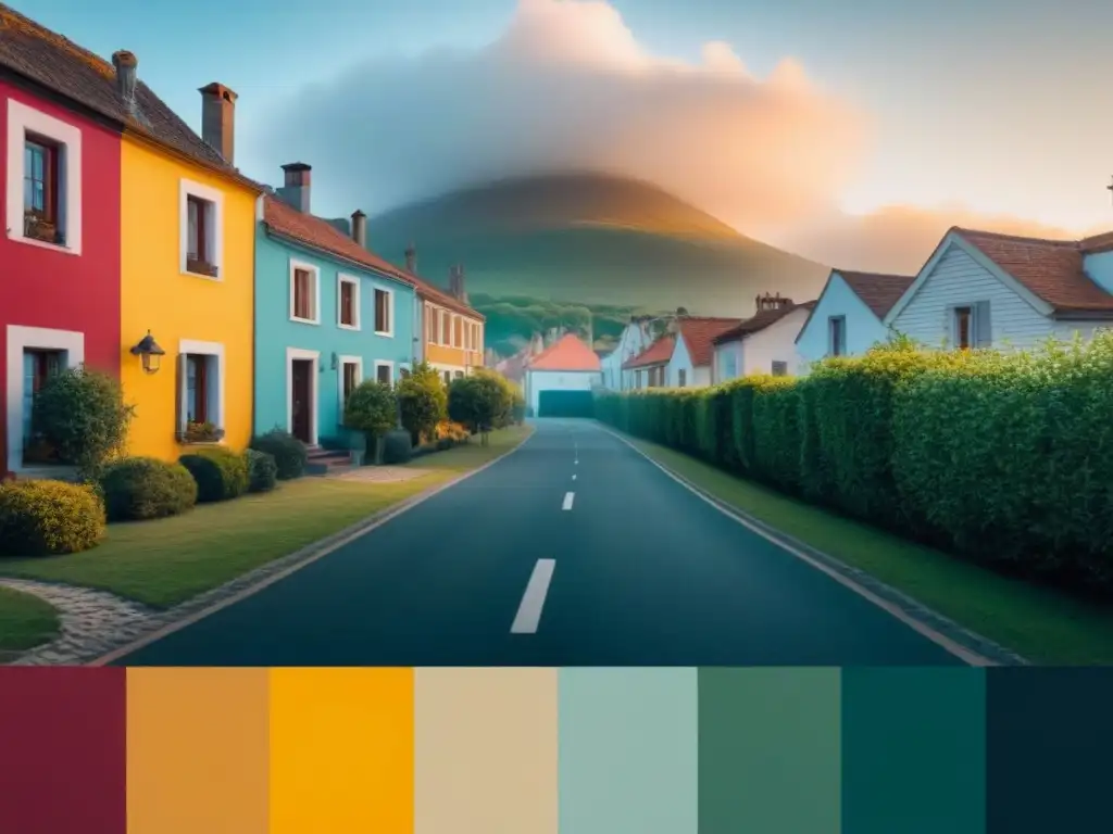 Paleta de colores moderna para marketing inmobiliario Herramienta de selección de colores moderna para marketing inmobiliario