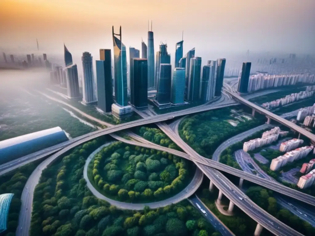 Metrópolis moderna: arquitectura, naturaleza y desarrollo urbano Impacto económico en la evolución del mercado inmobiliario de una ciudad moderna