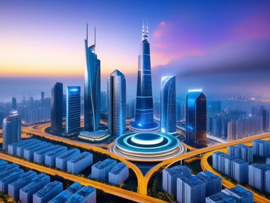 Metropolis futurista: Evolución tecnológica en financiamiento inmobiliario Impacto de innovaciones tecnológicas en el financiamiento inmobiliario