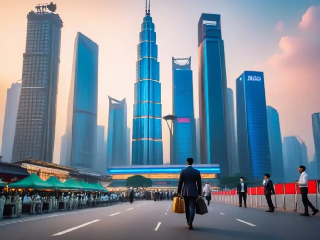 Complejo de lujo y tradición en ciudad asiática Impresionante complejo inmobiliario en ciudad asiática, fusionando modernidad y tradición