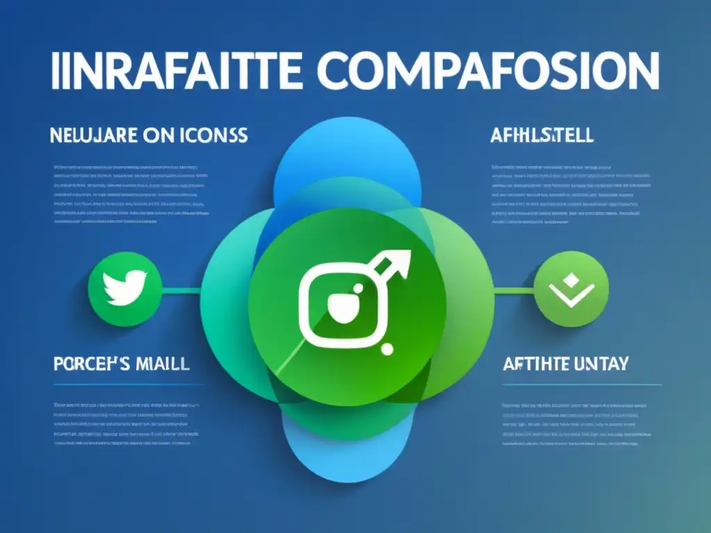 Infografía innovadora: Estrategias de marketing para seguros Una infografía moderna detallada sobre estrategias de marketing para programas afiliados en seguros de propiedad