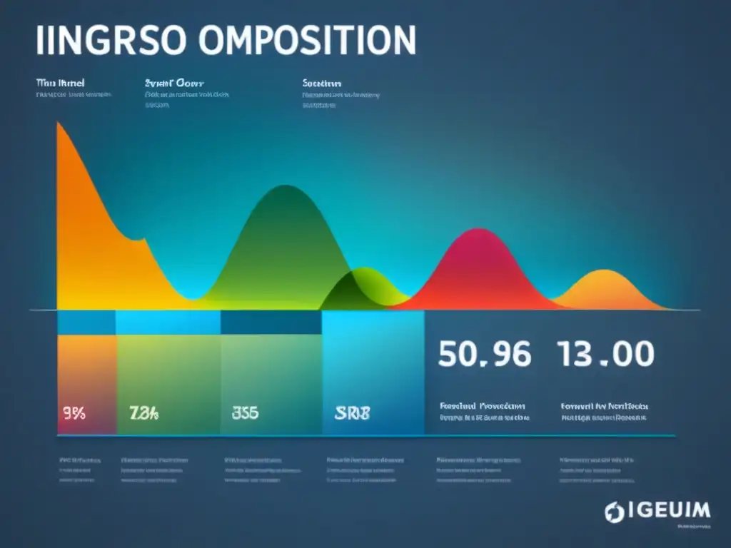 Infografía financiera: equilibrio entre Deuda e Ingreso Un infográfico detallado y moderno sobre el 'Ratio deuda ingreso crédito inmobiliario' para lograr una salud financiera óptima