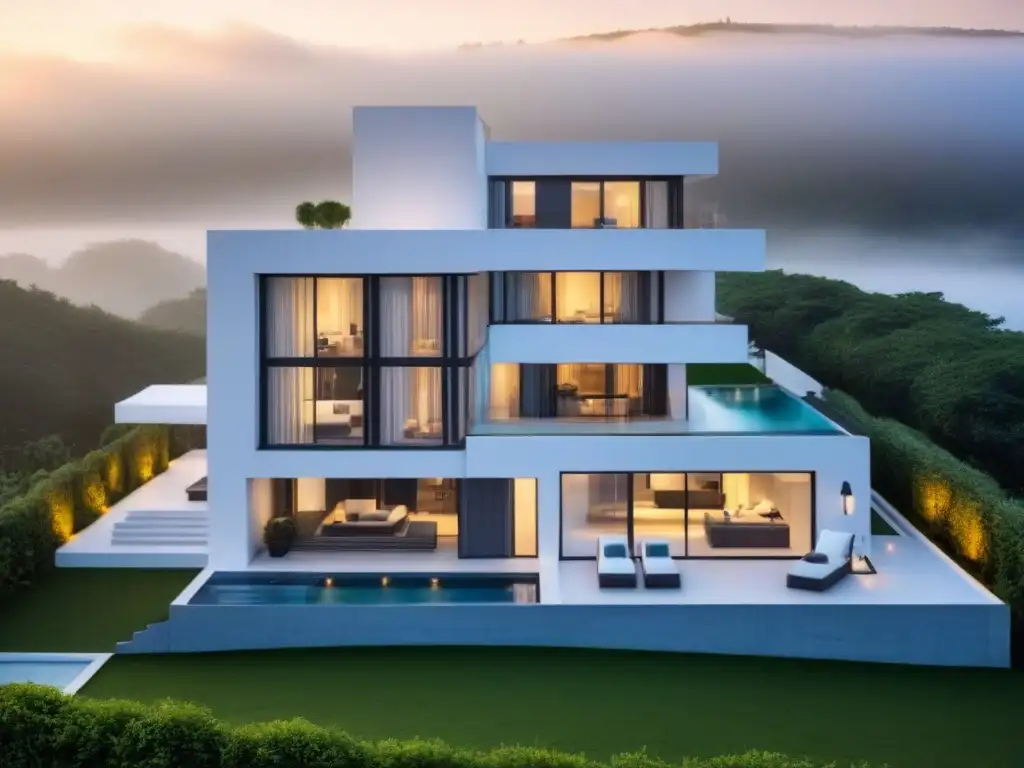 Planos arquitectónicos de lujo: innovación y diseño detallado Innovador diseño arquitectónico de edificio residencial de lujo resaltando beneficios hipotecas privadas constructores