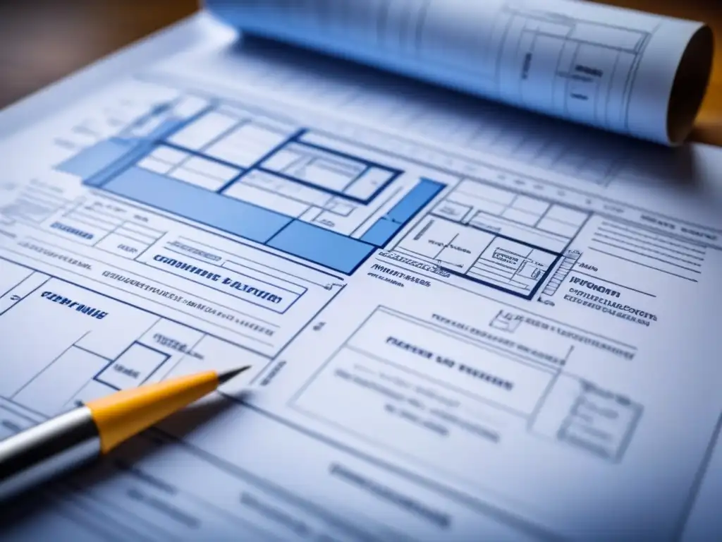 Planificación financiera integral para renovación de hogar Planificación integral para proteger financiamiento en renovación: detalles arquitectónicos, gráficos financieros y estrategias de gestión de riesgos