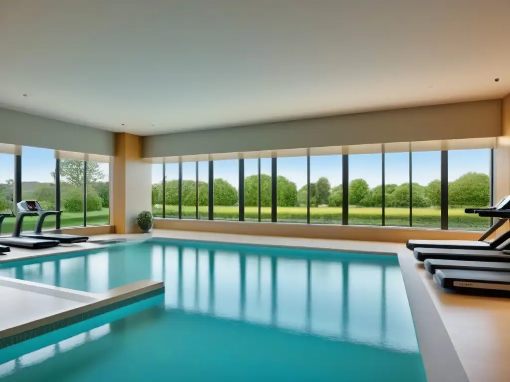 Retiro de lujo para baby boomers: estilo de vida vibrante y sofisticado Inversión inmobiliaria para baby boomers: Una comunidad de retiro lujosa con modernas amenidades y espacios elegantes para socializar y relajarse