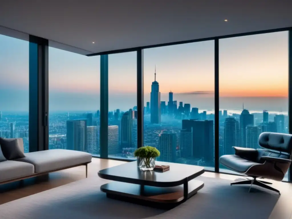 Exclusivo apartamento moderno con vista panorámica a la ciudad Inversión inmobiliaria en el extranjero: lujoso apartamento moderno con vistas a la ciudad y diseño elegante