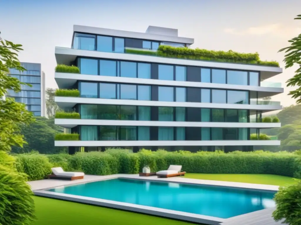 Edificio de lujo con amenities exclusivas en medio de la naturaleza Inversión segura en crowdfunding: lujoso edificio moderno con amenidades exclusivas y vistas impresionantes