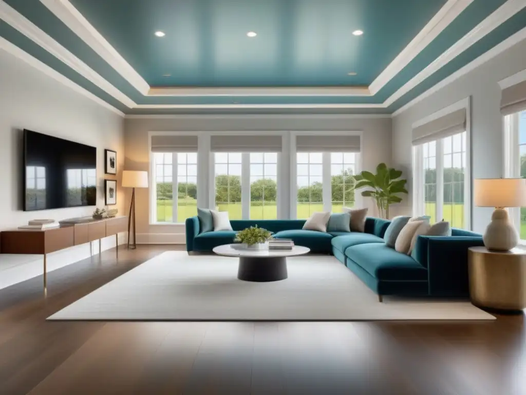 Una lujosa integración de elementos tradicionales y contemporáneos en un diseño arquitectónico moderno