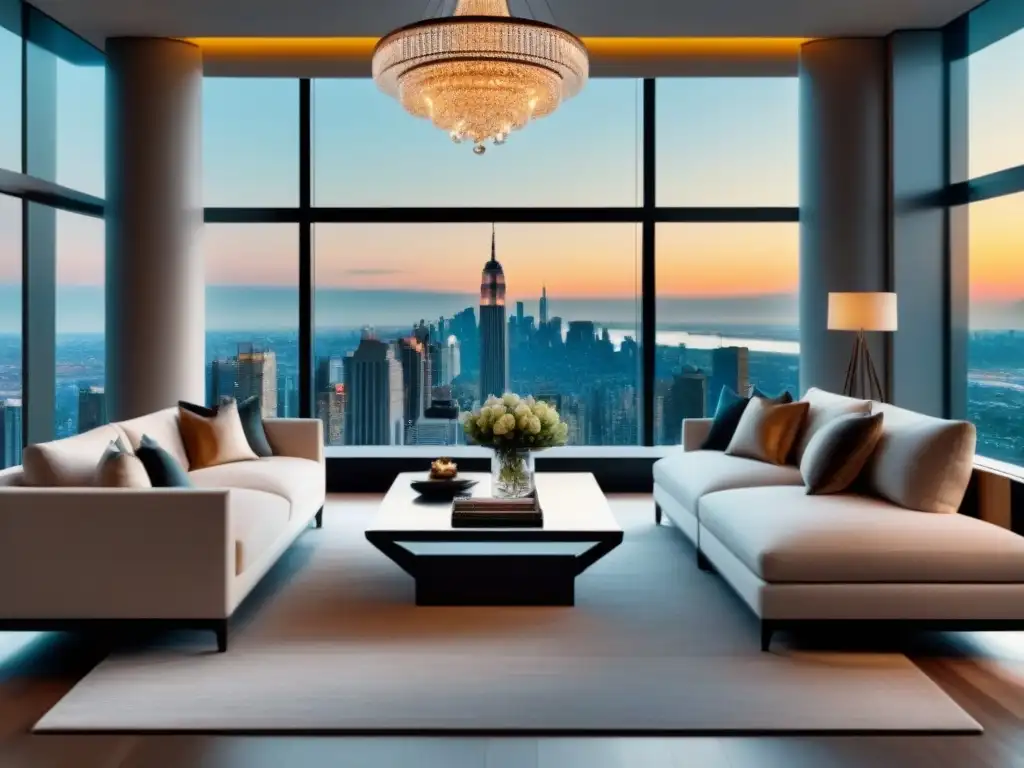 Salón de lujo: elegancia y opulencia en propiedad exclusiva Un lujoso salón moderno en una propiedad de lujo con las mejores condiciones para refinanciar, exuda refinamiento y opulencia