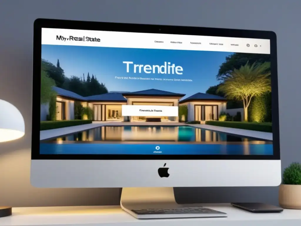 Diseño web inmobiliario de lujo en 8k: moderno y elegante Descubre los mejores diseños web inmobiliarios convertir en experiencias únicas y sofisticadas