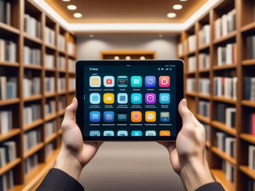 Moderna biblioteca digital de finanzas inmobiliarias: eBooks en tablets Explora la moderna biblioteca con eBooks de finanzas inmobiliarias