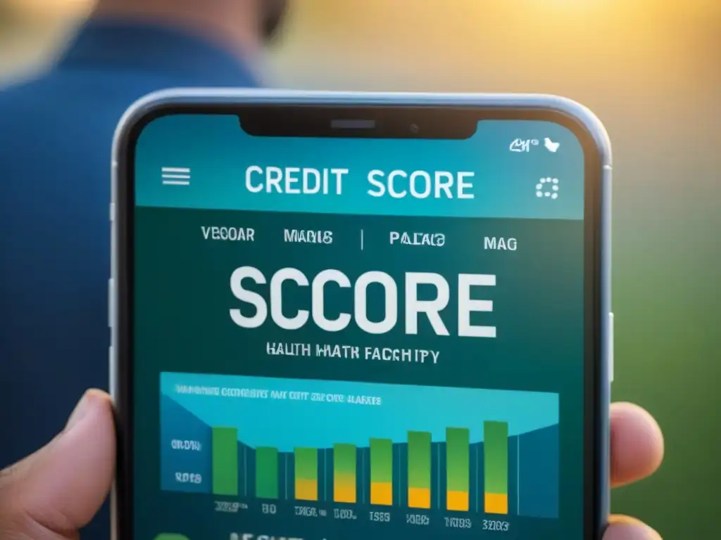 Guía práctica para mejorar tu puntuación de crédito Infografía moderna y elegante para mejorar tu puntaje de crédito en Préstamo FHA