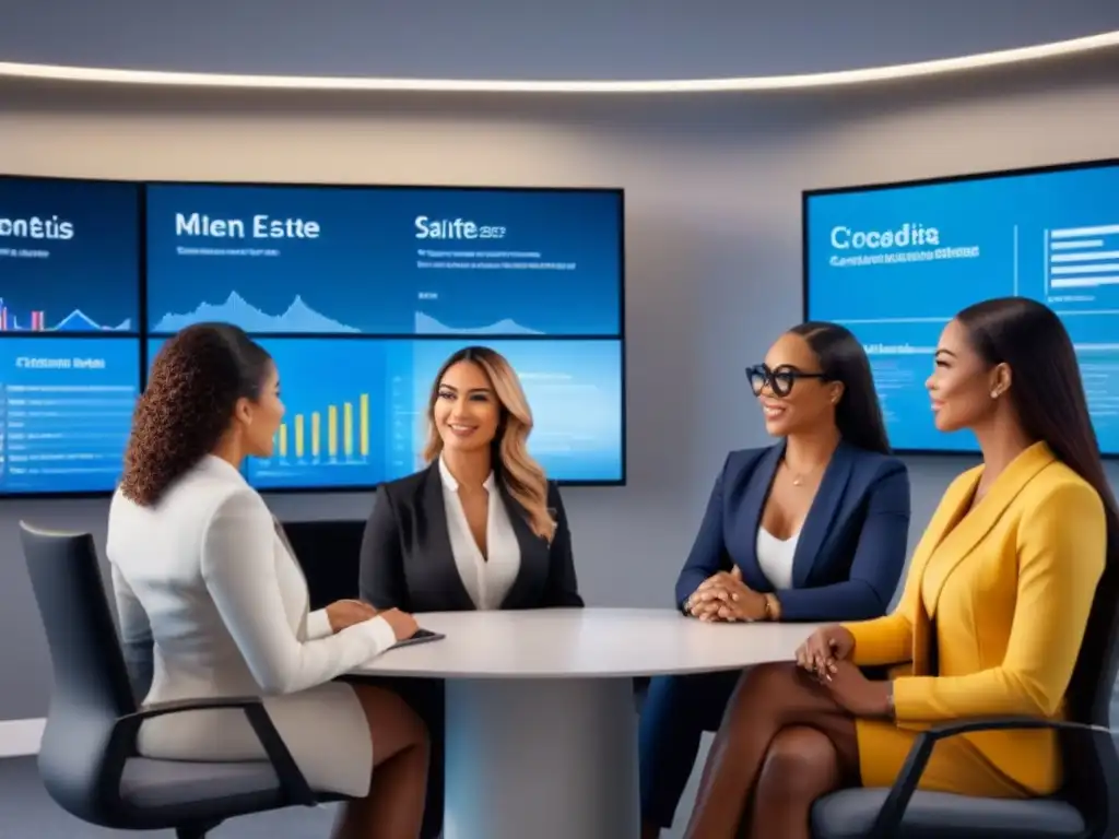 Empoderadas empresarias inmobiliarias: diversidad y éxito financiero Mujeres emprendedoras diversidad éxito Acceso crédito inmobiliario