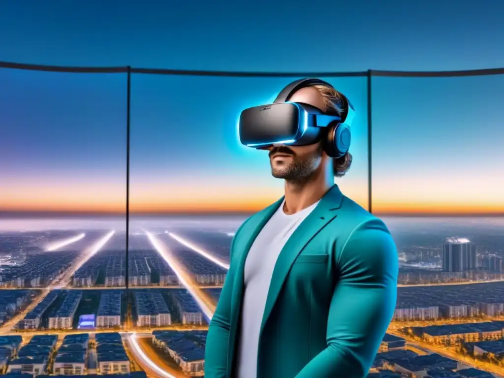 Headset de Realidad Virtual en Propiedades de Lujo Un mundo de lujo y tecnología: auriculares de Realidad Virtual en finanzas inmobiliarias