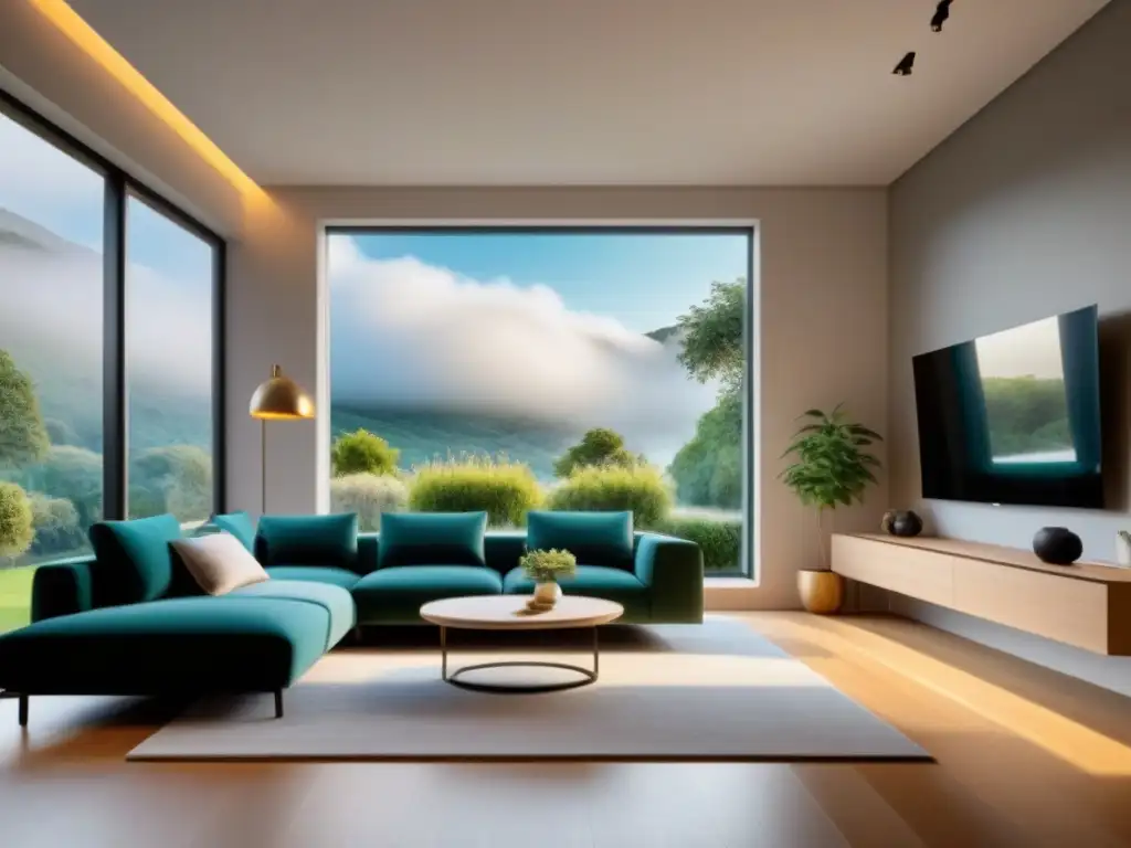 Un oasis de diseño hogar que impacta positivamente en el estado de ánimo, fusionando funcionalidad y estética