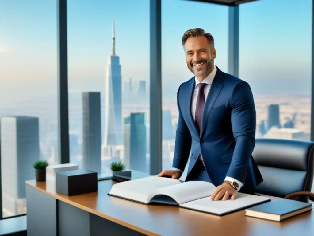 Despacho de abogados moderno y profesional en la ciudad Oficina elegante de abogados en la ciudad, protegiendo inversión ley propiedad horizontal