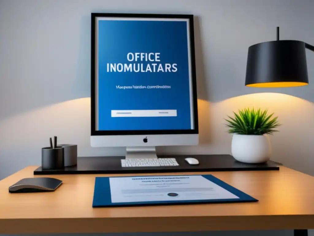 Oficina inmobiliaria: profesionalismo y eficiencia en 8k Oficina moderna en inmobiliaria: normativas inmobiliarias herramientas cumplimiento