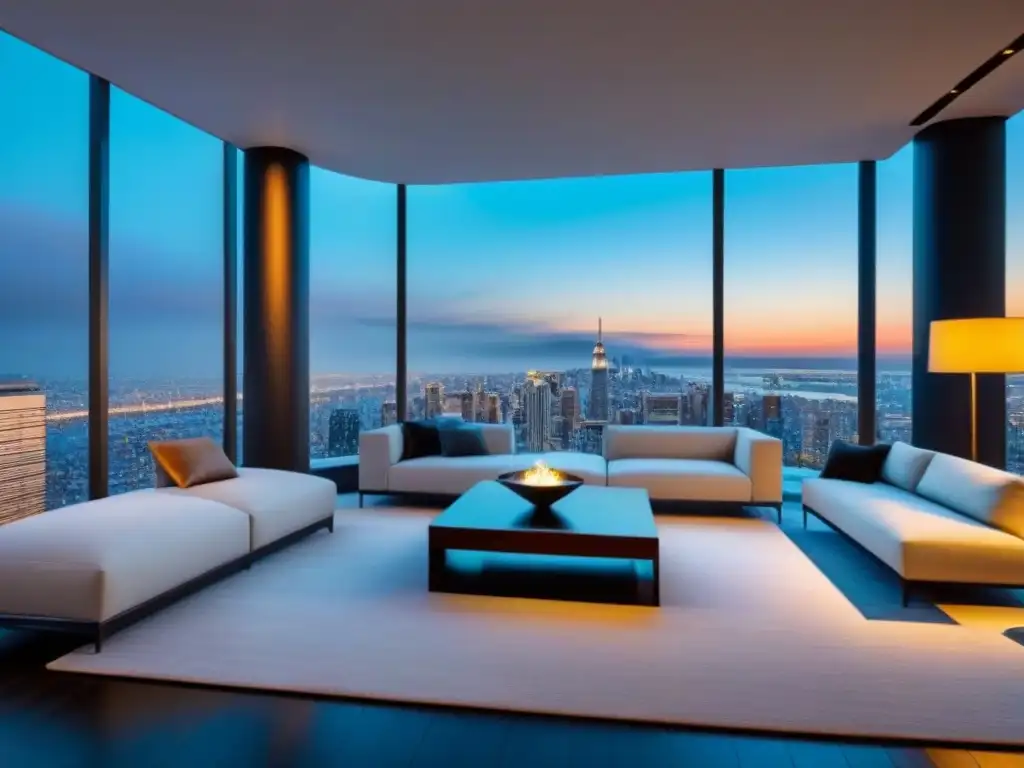Penthouse moderno de lujo con vistas panorámicas y diseño sofisticado 'Penthouse moderno de lujo con diseño elegante y vistas panorámicas de la ciudad, ideal para minimizar impuestos inversiones inmobiliarias'