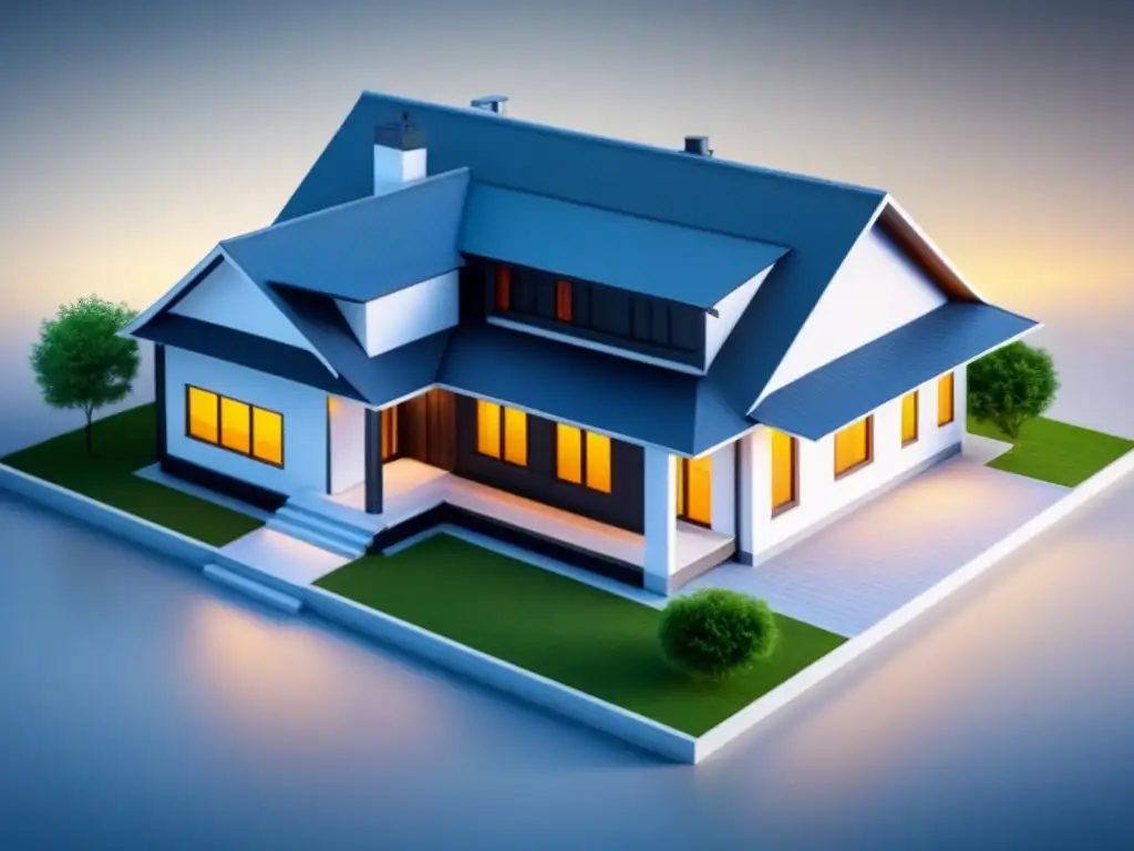 Planos de casa personalizables con opciones de hipoteca flexibles Planos de casa personalizables con opciones de hipoteca y elementos financieros, en diseño profesional y limpio