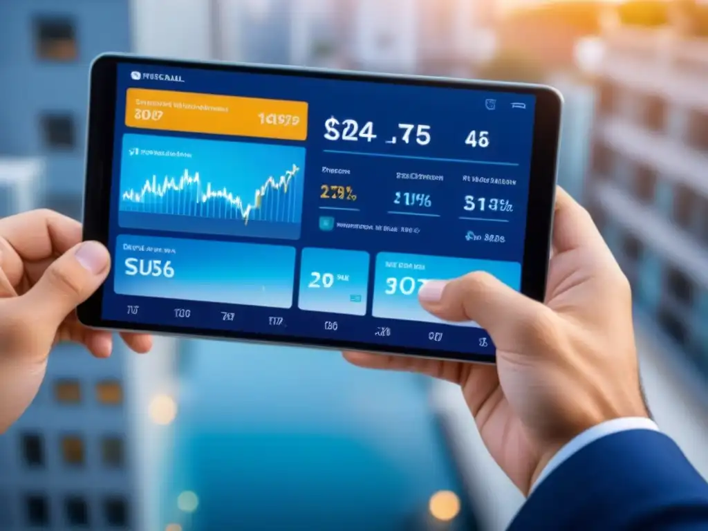 Plataforma Fintech para transacciones inmobiliarias Una plataforma Fintech futurista para transacciones inmobiliarias