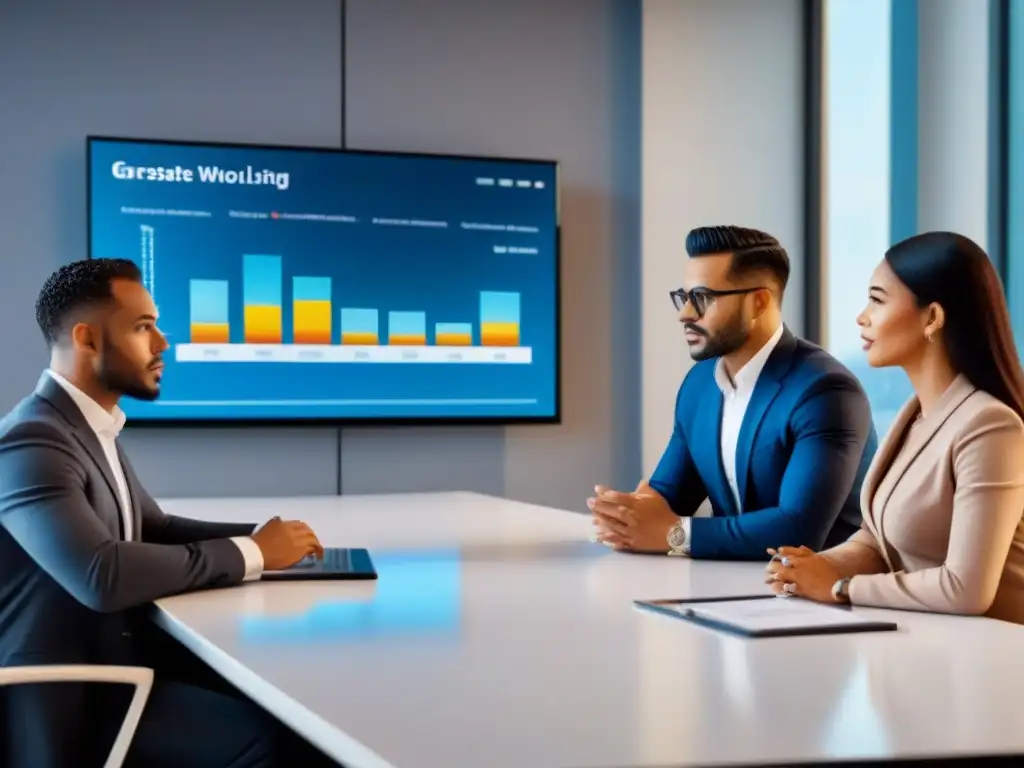 Profesionales diversificados debaten reestructuración de deuda inmobiliaria Profesionales diversificados colaboran en reunión de reestructuración de deudas inmobiliarias