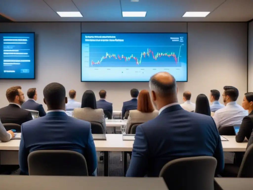 Seminar de finanzas y bienes raíces: profesionales aprendiendo juntos Profesionales en seminario financiero