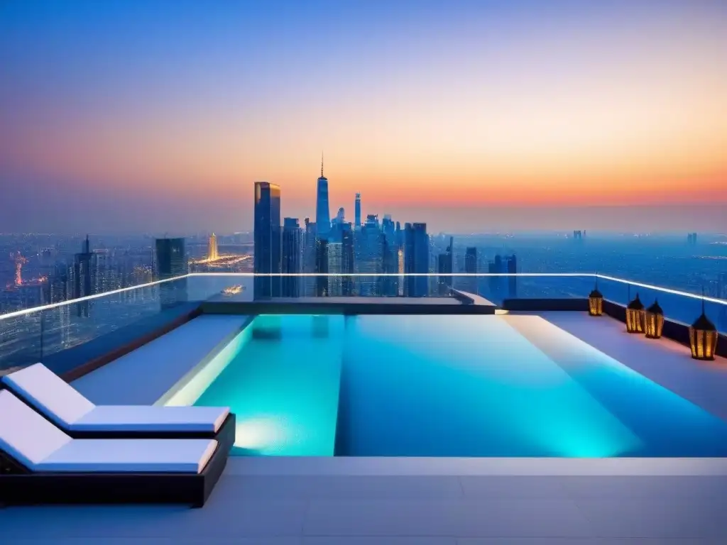 Penthouse de lujo con vistas panorámicas y piscina infinita Inversión en propiedades de lujo: un penthouse de diseño moderno con vistas panorámicas y terraza elegante
