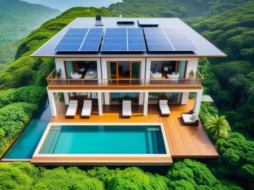 Paraíso ecofriendly: arquitectura moderna en armonía con la naturaleza Propiedades vacacionales ecoamigables rentables en un entorno natural sereno