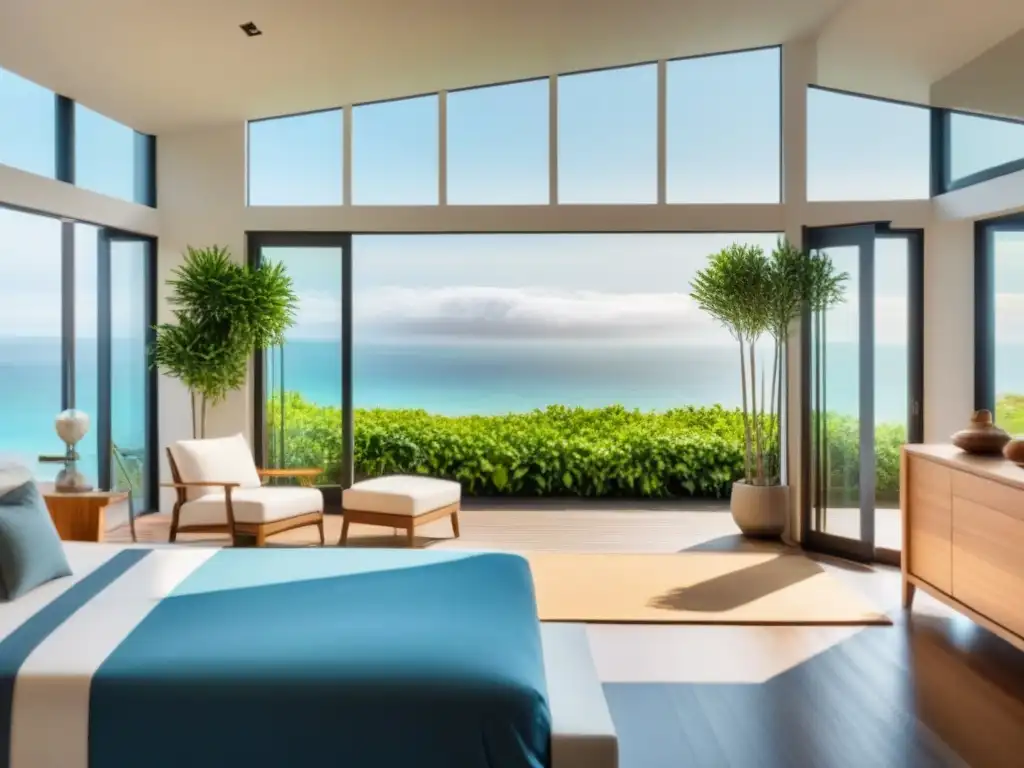 Refugio playero: casa moderna en entorno natural Un refugio sereno en la playa con decoración moderna, ideal para un segundo hogar