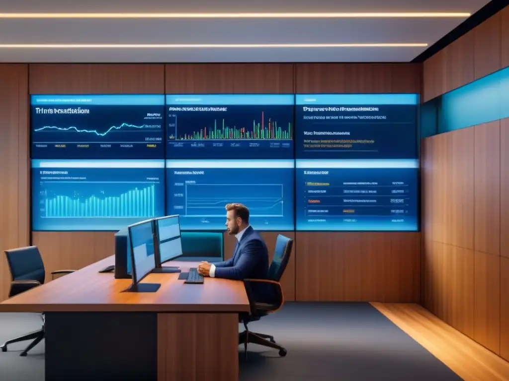 Fintech y tasas de interés: Oficina futurista vs